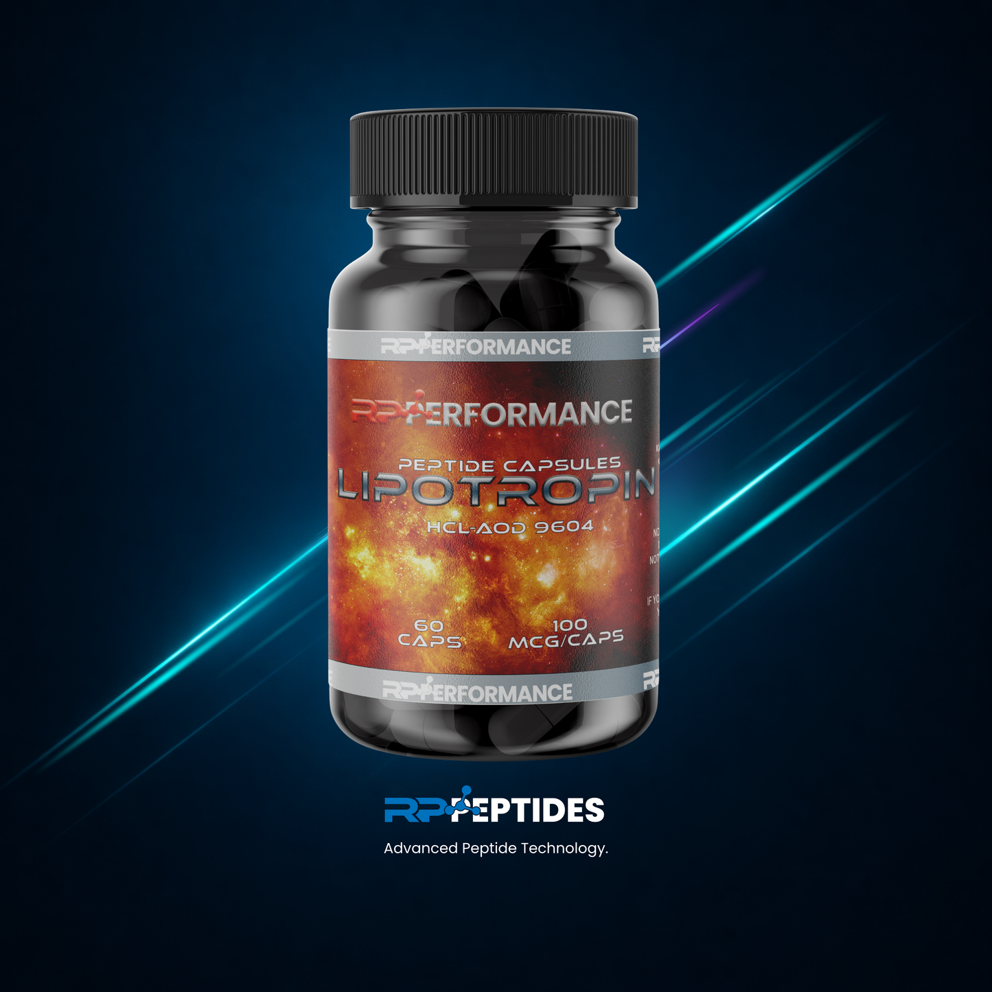 AOD9604 Lipotropin 100mcg x 60caps : Research Only