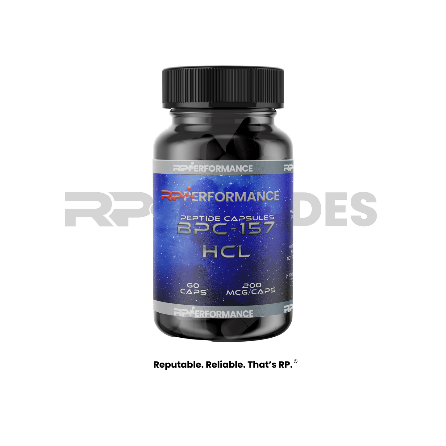 BPC-157 HCL 200mcg x 60caps : Research Only