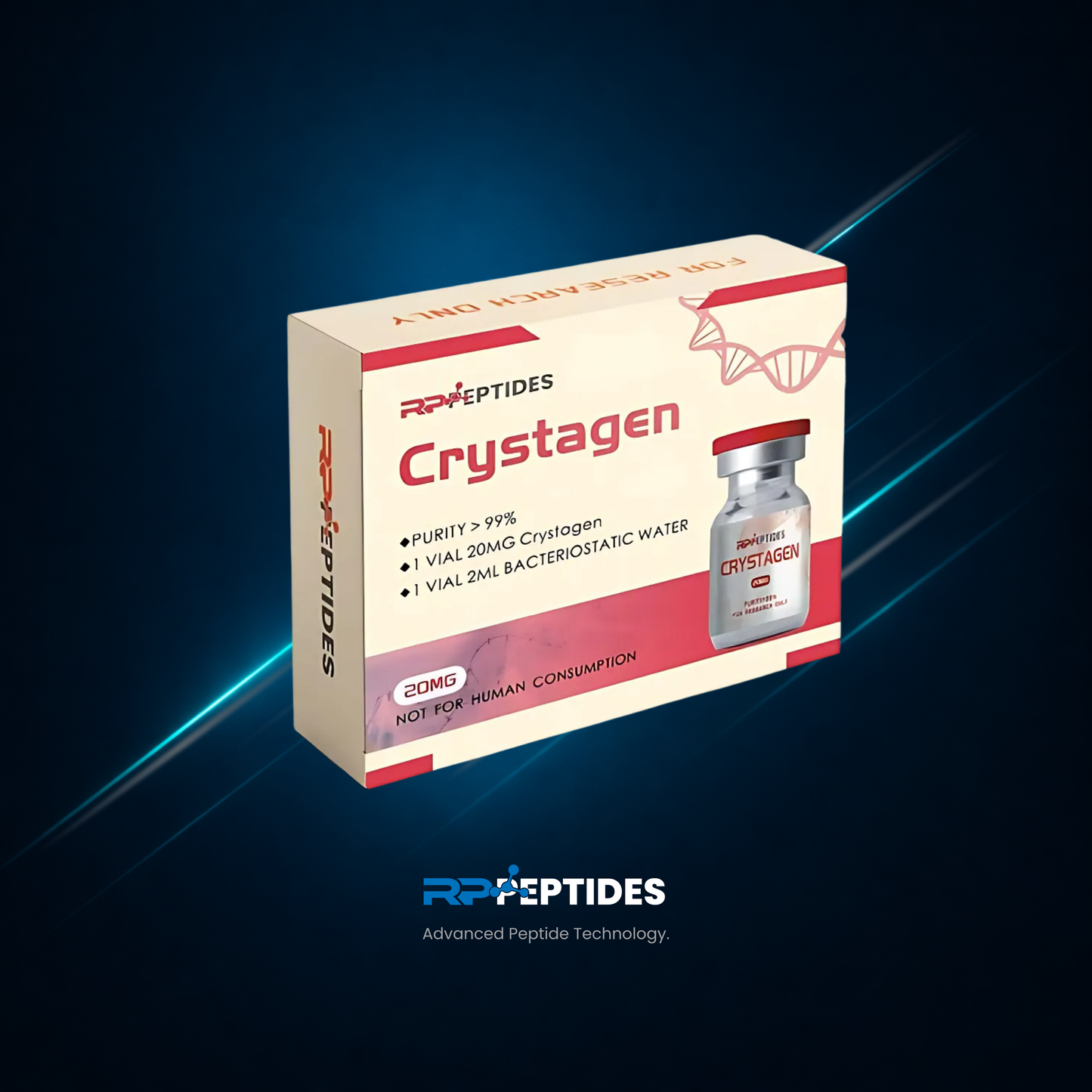 Crystagen 20mg : Research Only