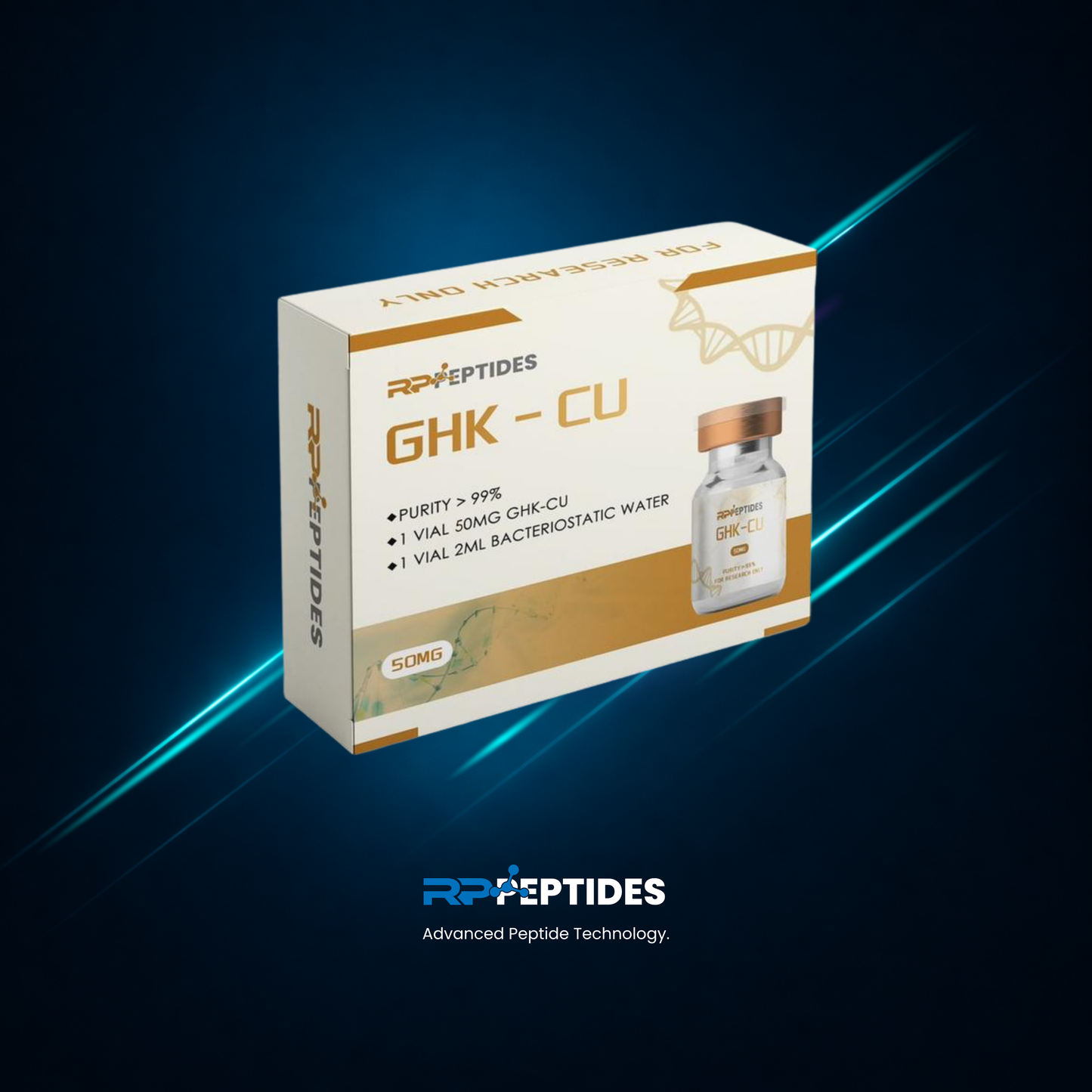 GHK-CU 50MG : Research Only