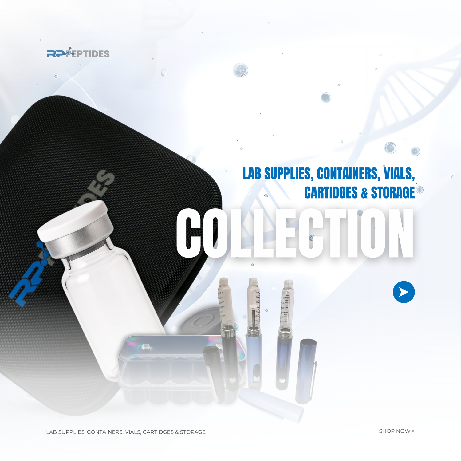 Lab Supplies, Containers, Vials, Cartidges & Storage