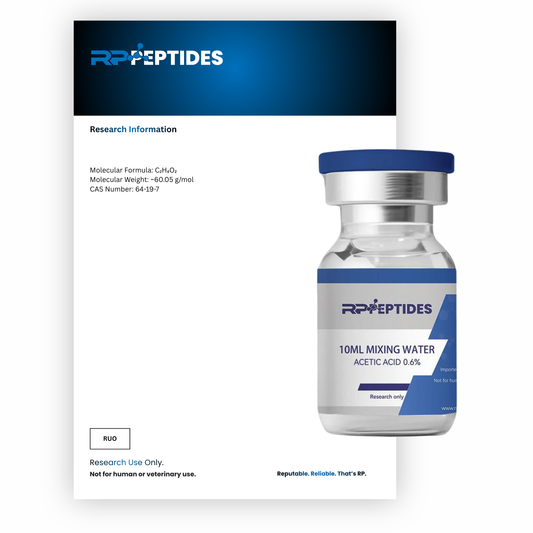 10ml acetic acid 0.6% : Research Only