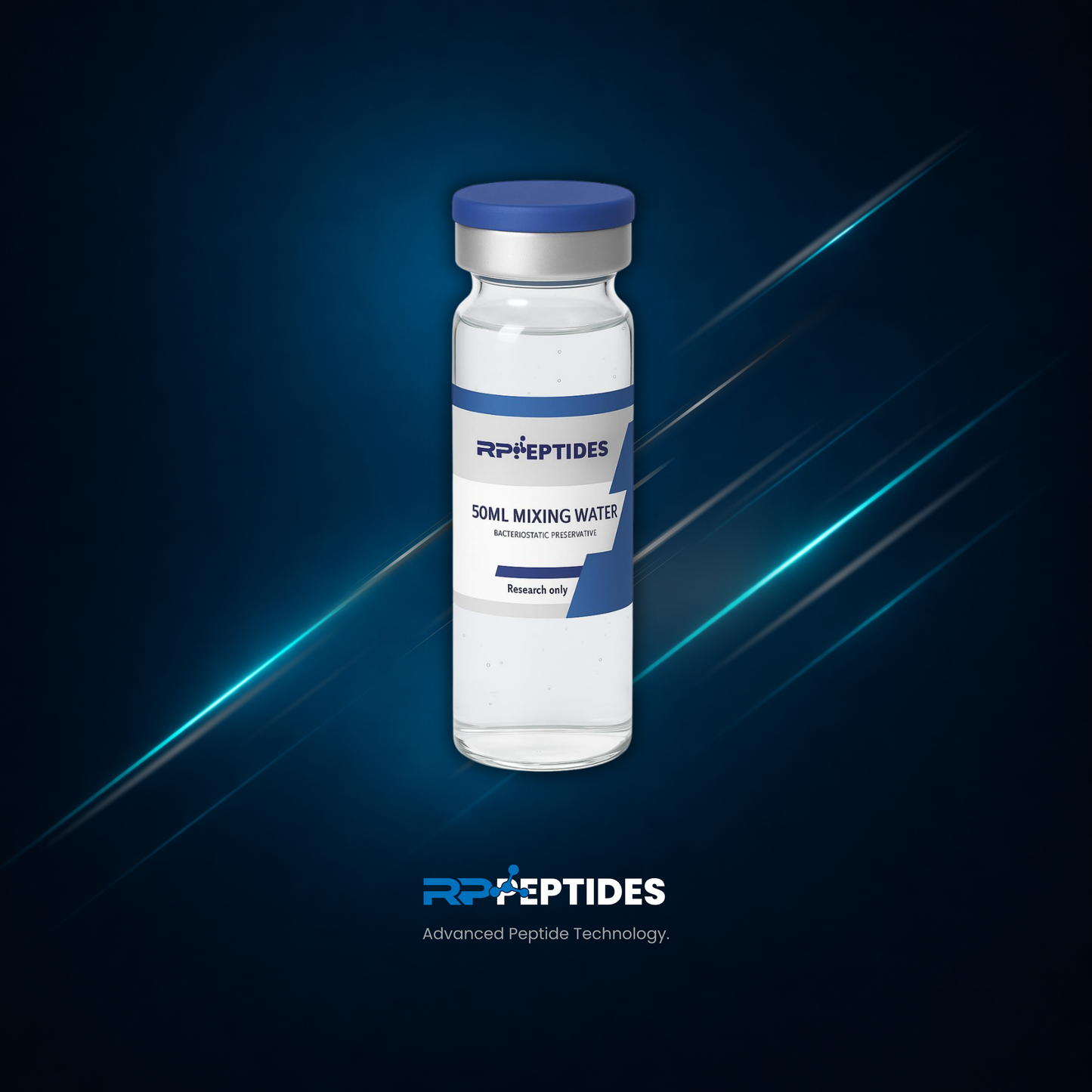 50ml bacteriostatic mixing water :  Research Only