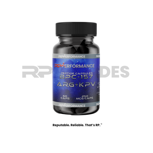 BPC-157 ARG + KPV mix 250mcg x 60caps :  Research Only