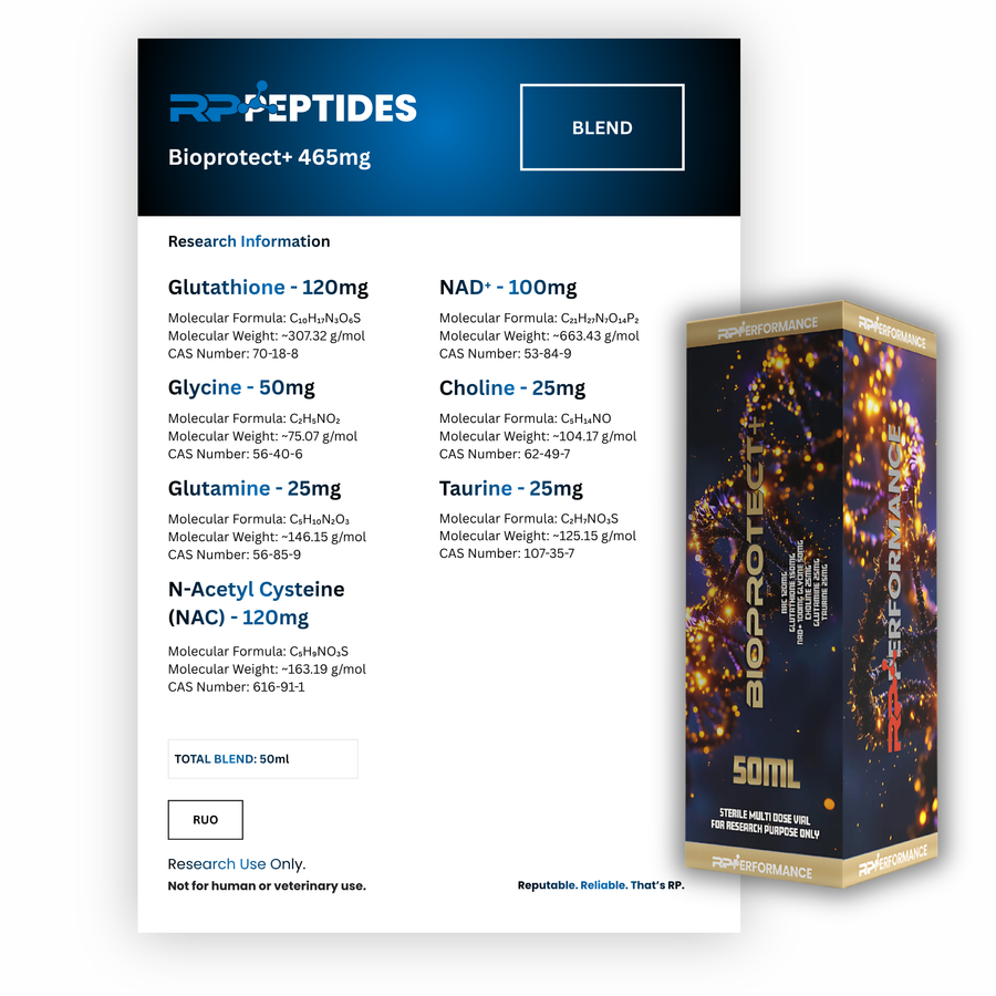 Bioprotect+ 465mg per ml - 50ml :  Research Only