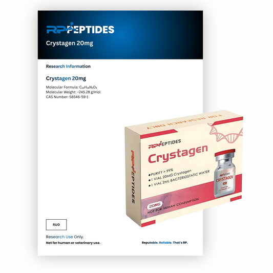 Crystagen 20mg : Research Only
