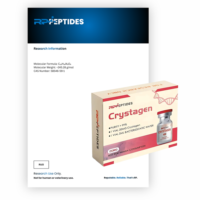 Crystagen 20mg : Research Only