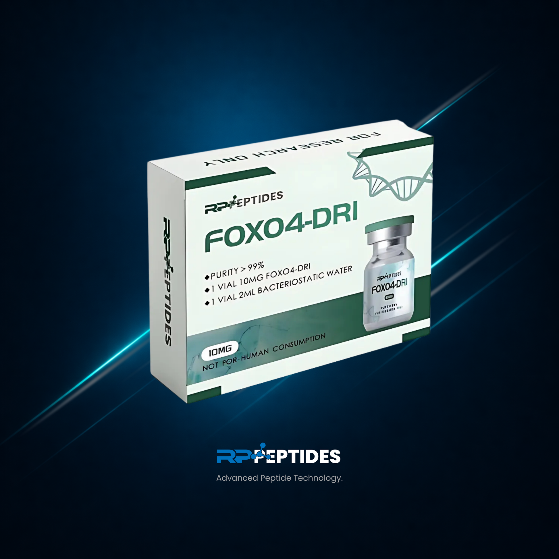 FOXO4-DRI 10mg : Research Only  RP Peptides UK