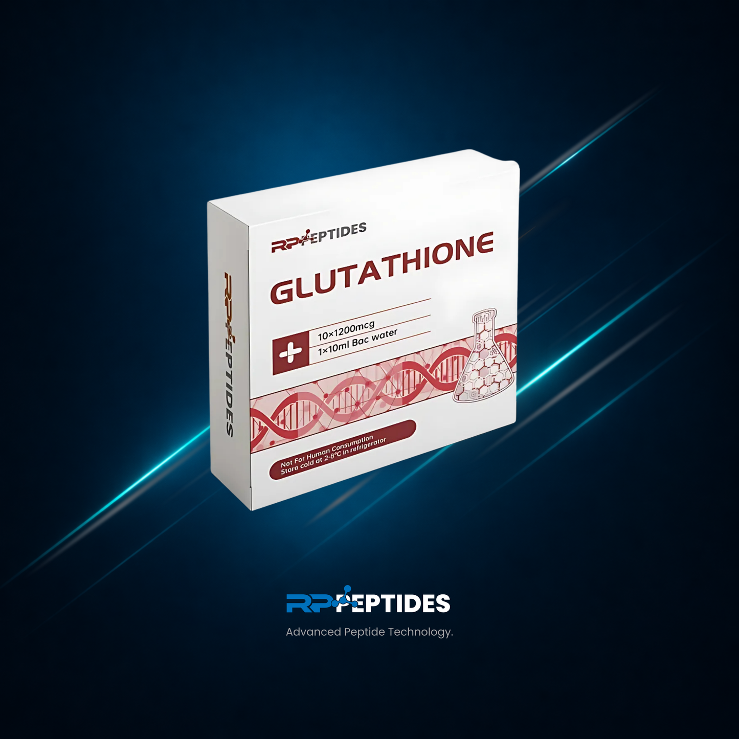 GLUTATHIONE 1200MG x10 : Research Only