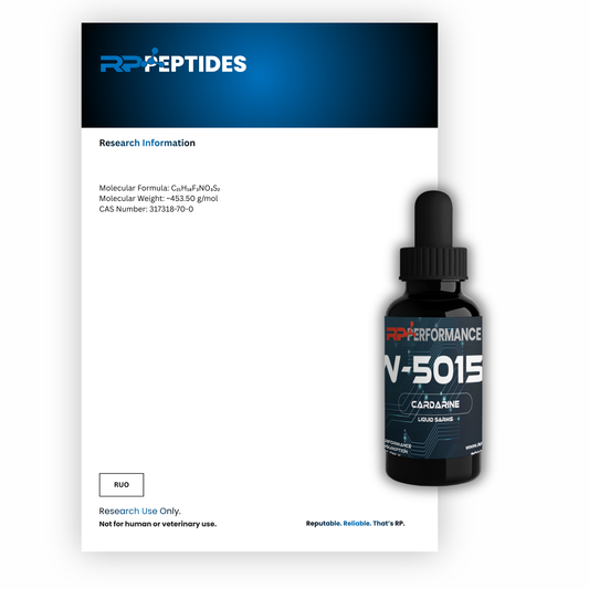 GW501516 - Cardarine (Liquid Sarm) 25mg x 30ml :  Research Only