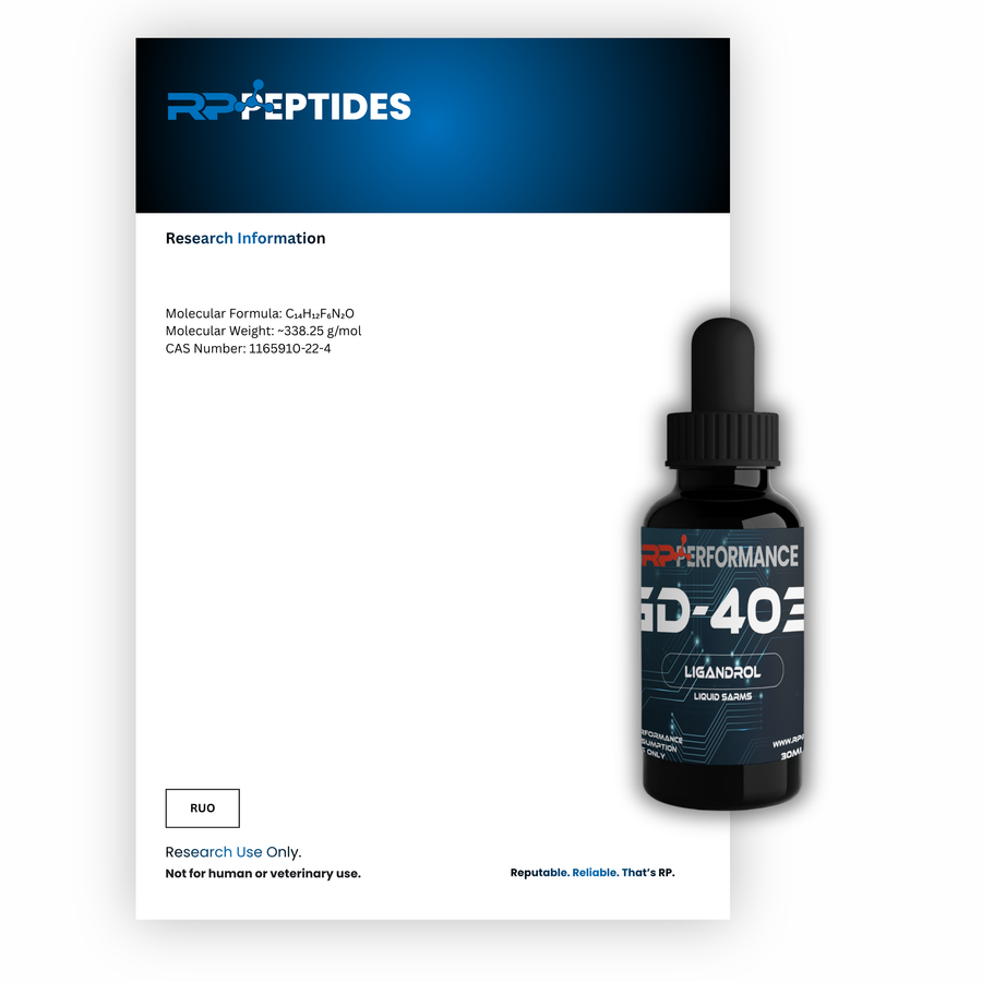 LGD 4033 - Ligandrol (Liquid Sarm) 25mg x 30ml : Research Only