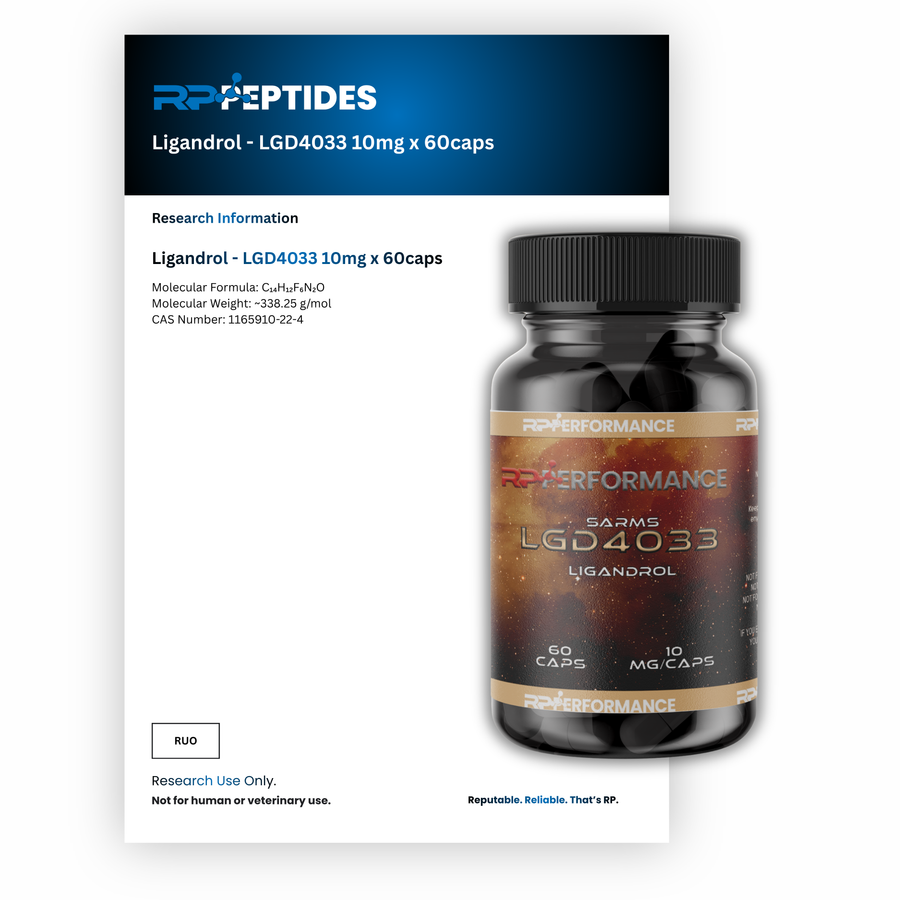 Ligandrol - LGD4033 10mg x 60caps : Research Only