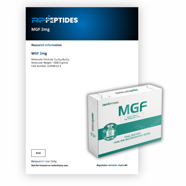 MGF 2mg : Research Only