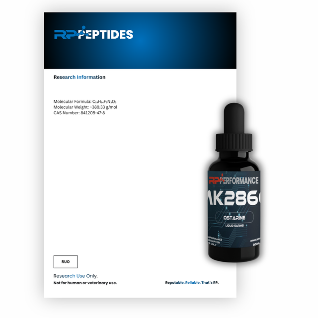 MK2866 - Ostarine (Liquid Sarm) 25mg x 30ml :  Research Only