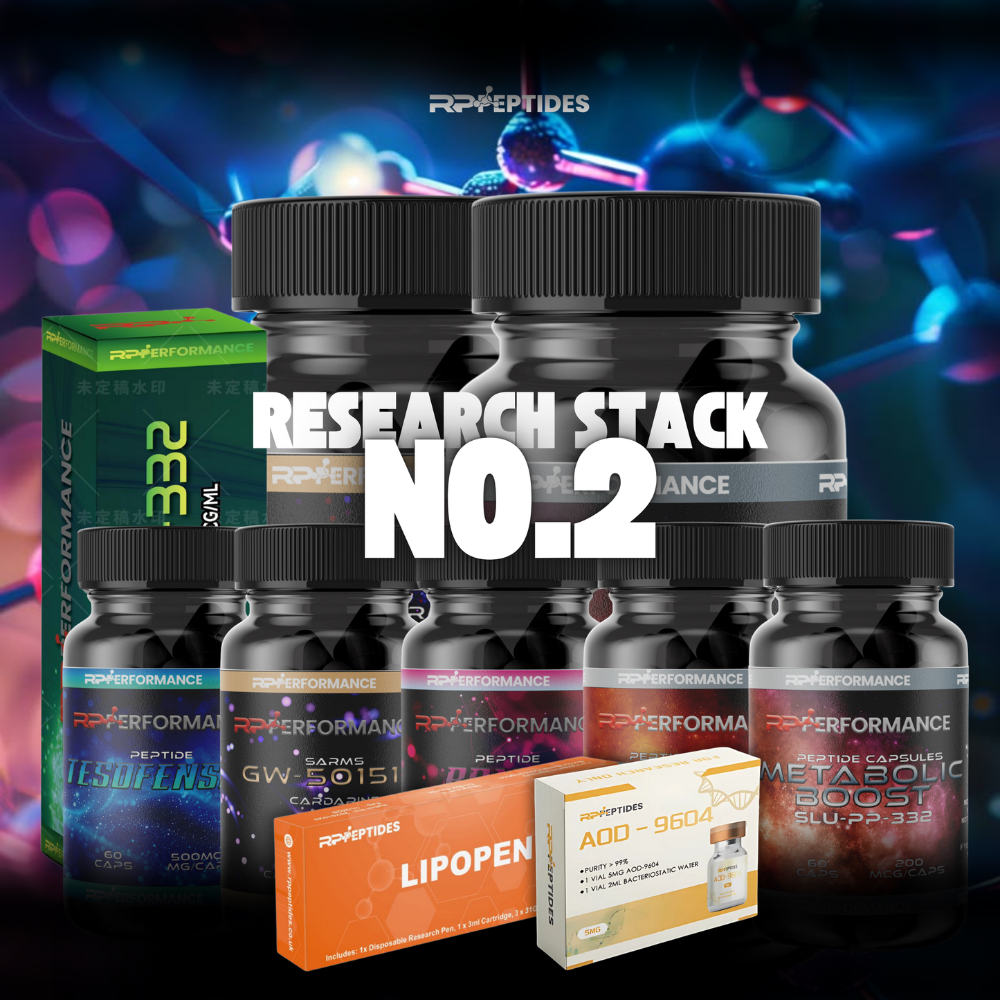Research Stack 2 – Non-Human Consumable For Laboratory Research Use Only