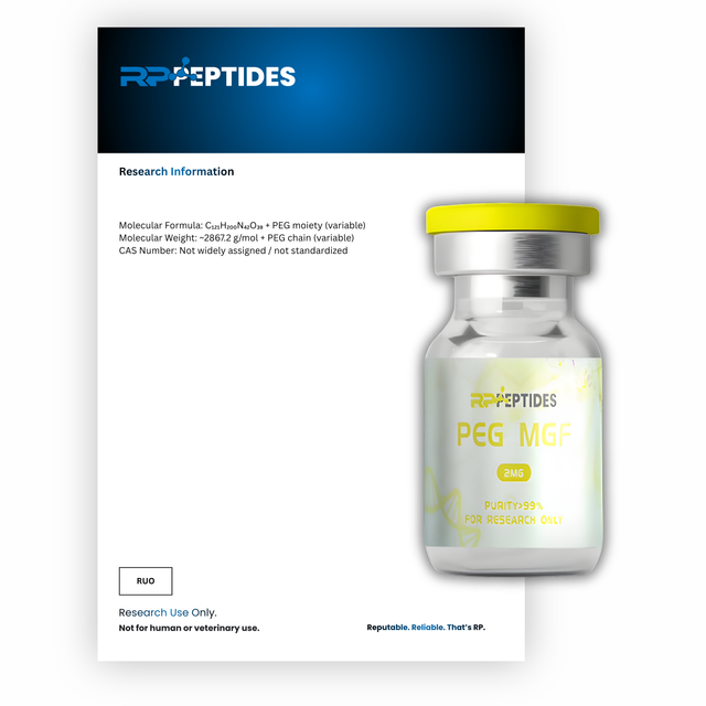 PEG MGF 2MG : Research Only