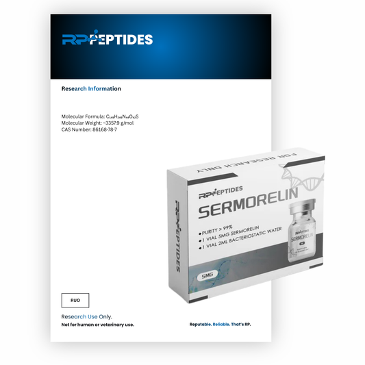 SERMORELIN 5MG : Research Only