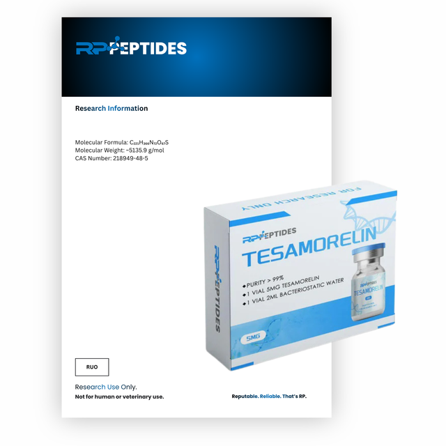 TESAMORELIN 5MG : Research Only