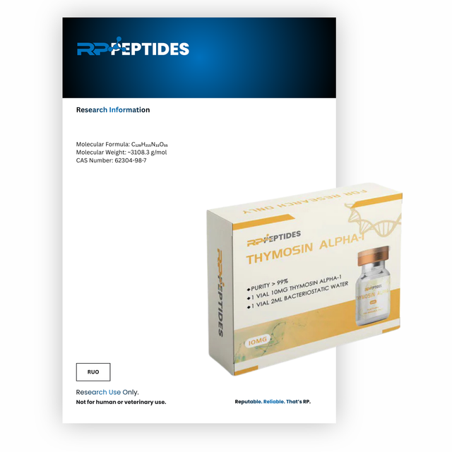 THYMOSIN ALPHA 1 5MG : Research Only