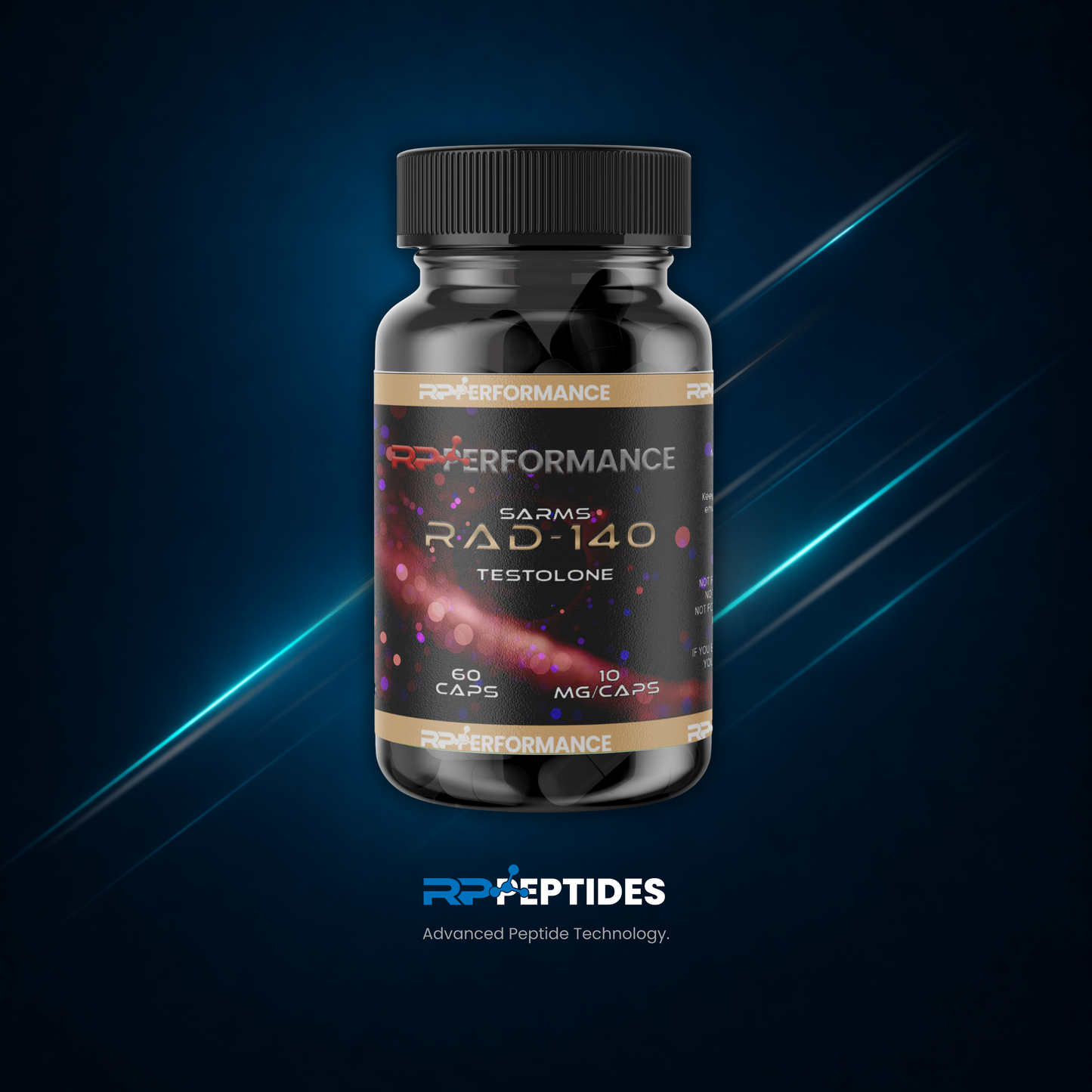Testolone - RAD140 10mg x 60caps : Research Only
