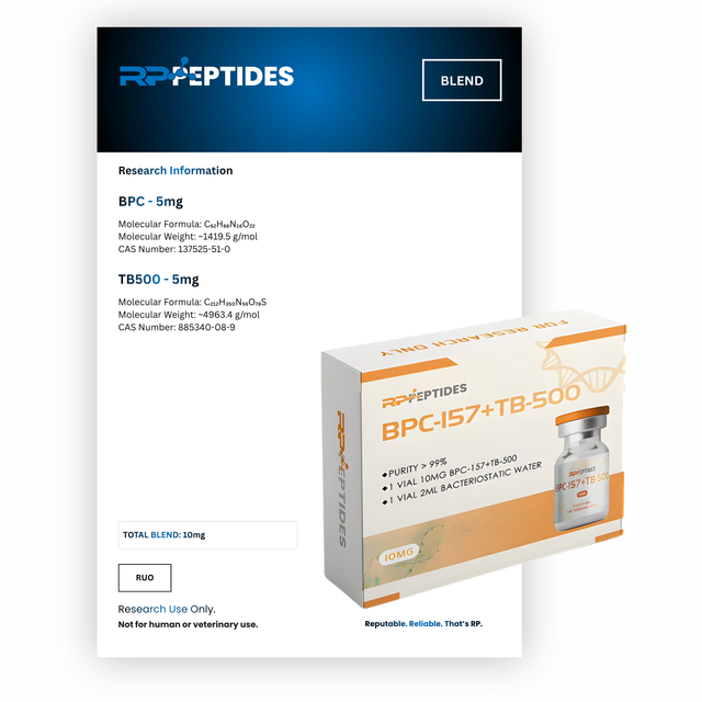 BPC-157 / TB-500 Research Peptide Blend – 10mg